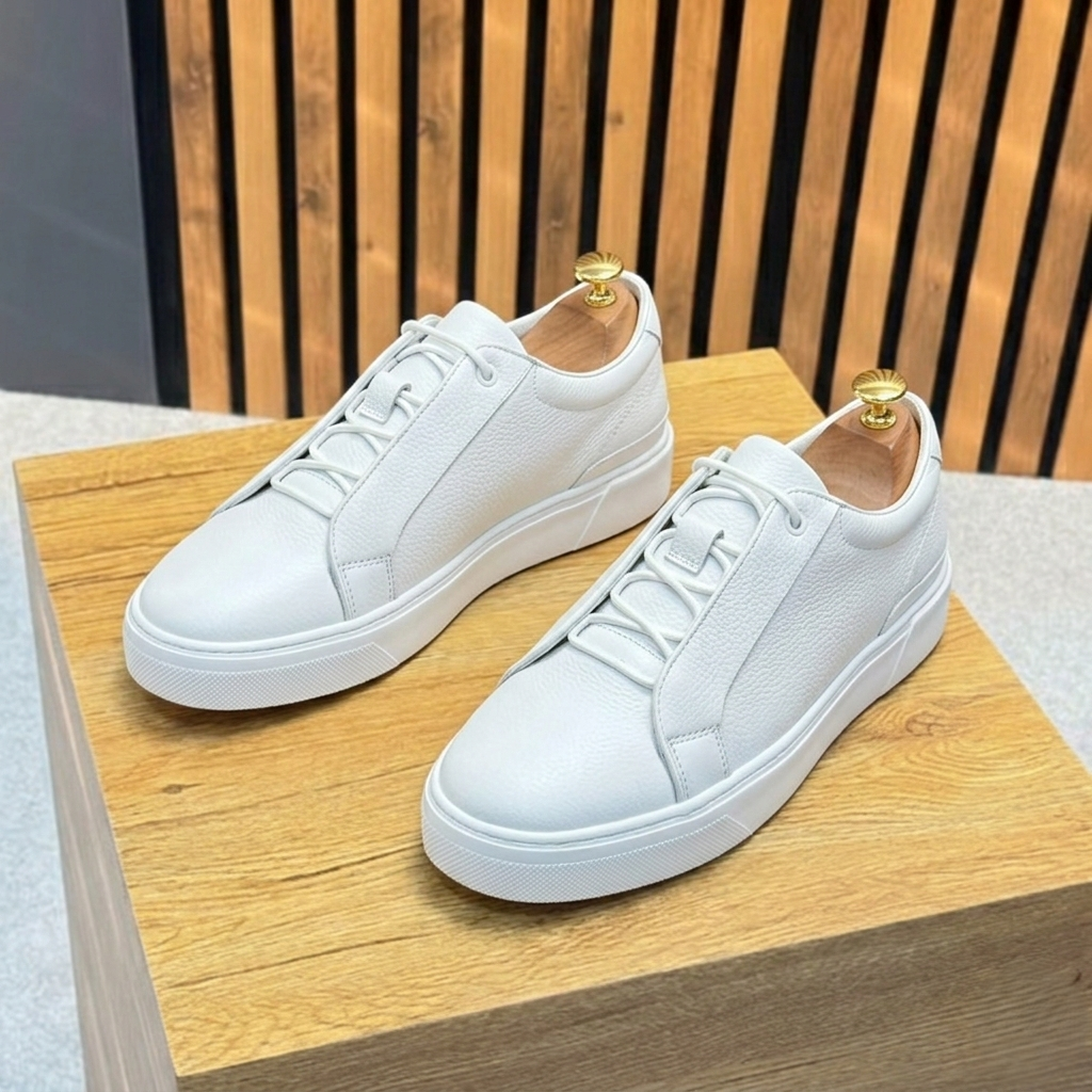 Baskets Gary en cuir